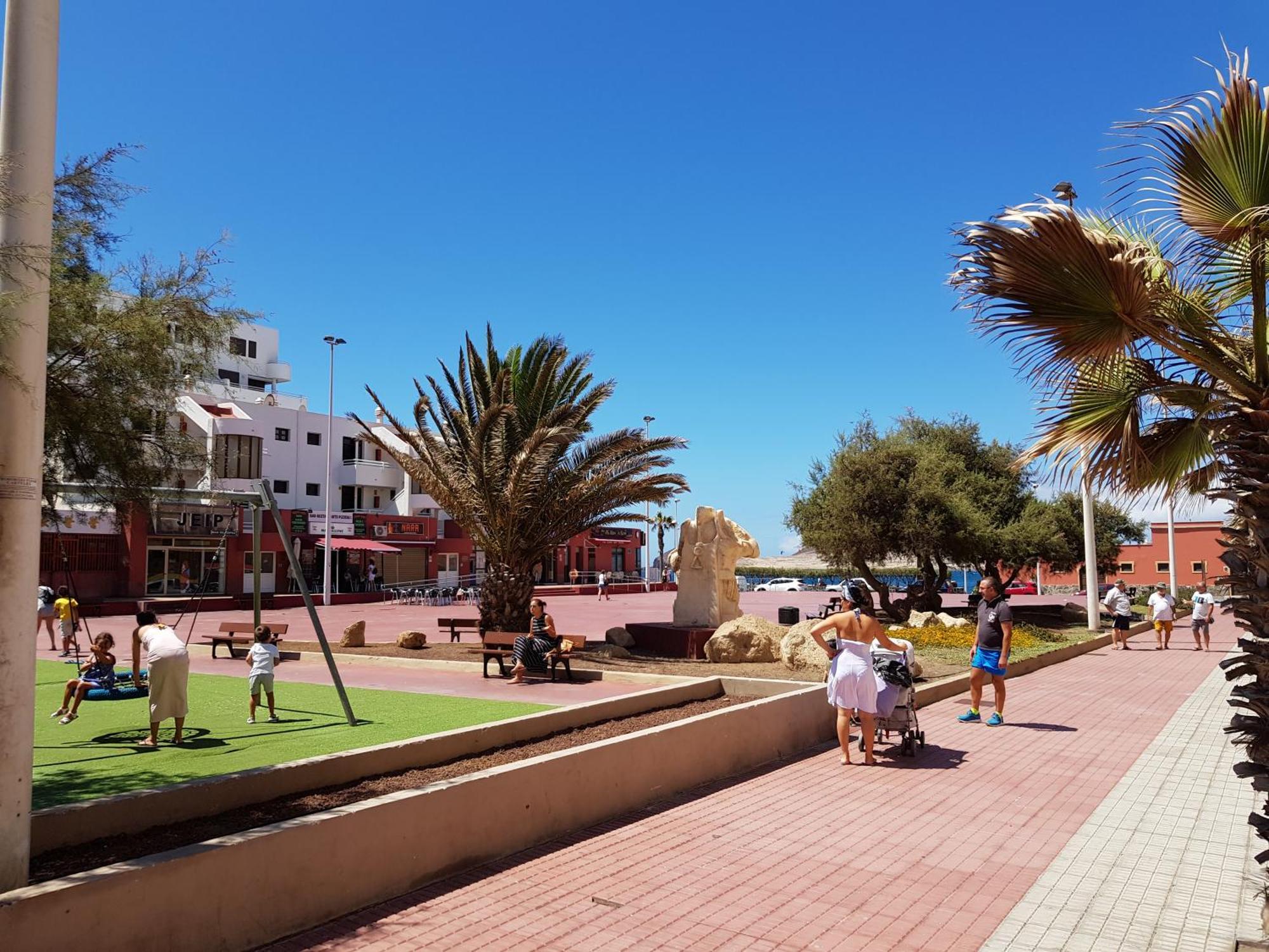 Alquilaencanarias El Medano Mirazul Plaza Roja エクステリア 写真