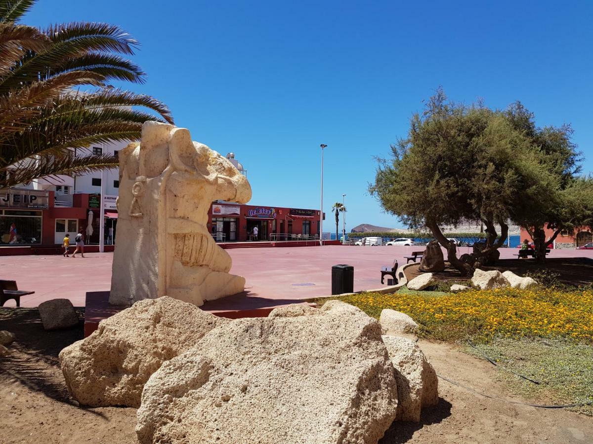 Alquilaencanarias El Medano Mirazul Plaza Roja エクステリア 写真